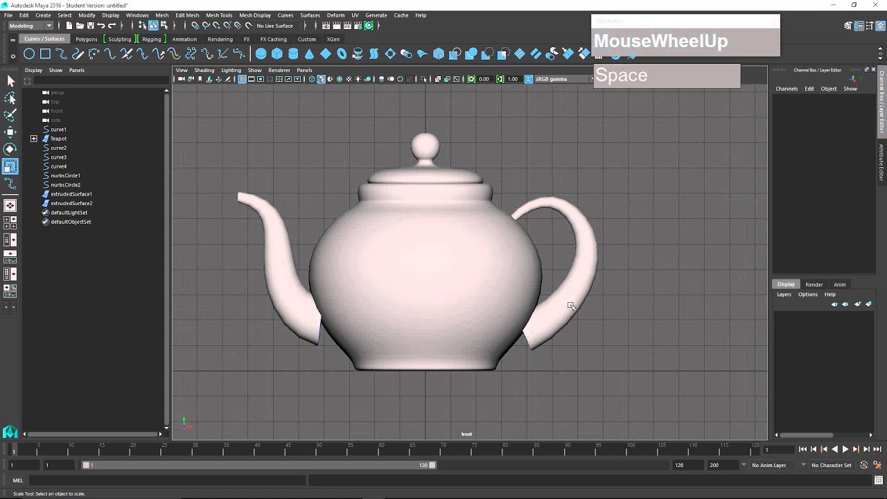 MayaTutorial Teapot