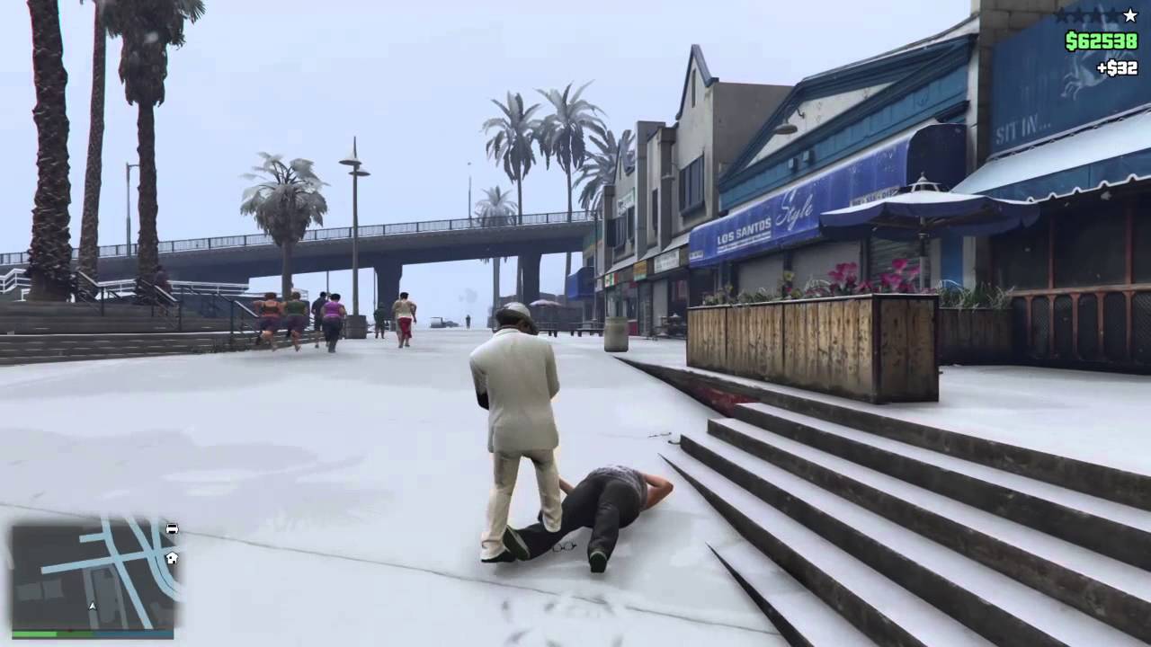 GTA V : Funny moment Rocky