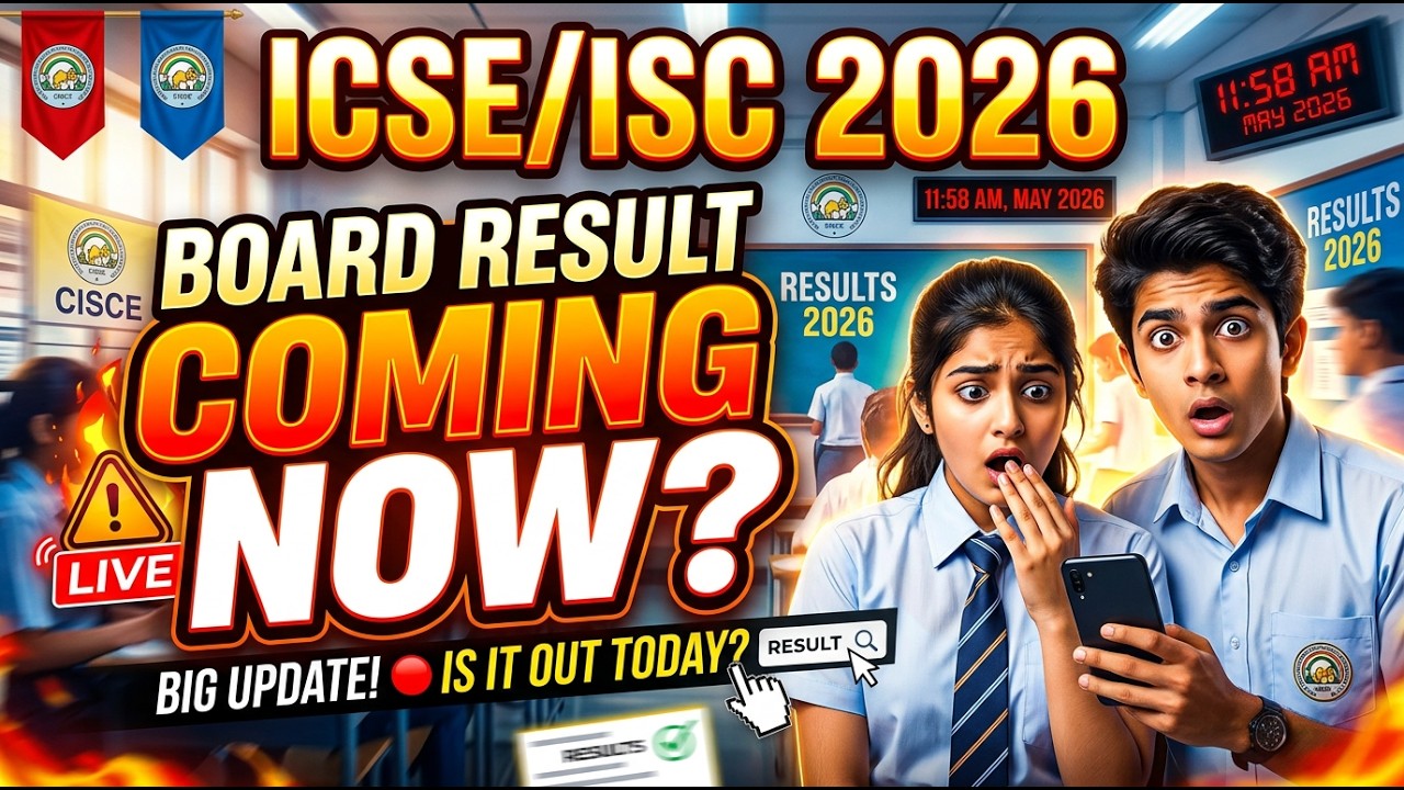 ICSE/ISC 2026- Most Happy Result Coming for CISCE 2026 Board Results Publishing? 😱 ICSE/ISC 2026! 🔥