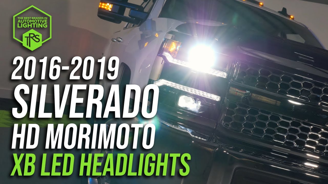 2016-2019 Chevy Silverado HD 2500 Morimoto XB LED Headlights