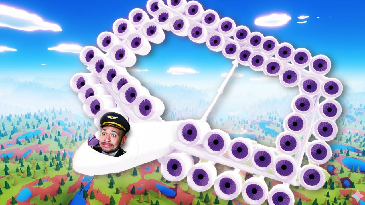 CONSTRUÍ um AVIÃO de PASSAGEIROS com 1000 MOTORES! Aviassembly