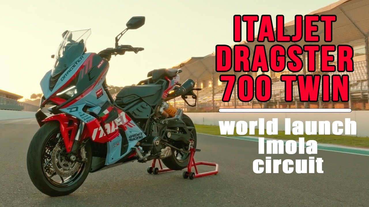 Italjet Dragster 799 Twin edition Мировая премьера