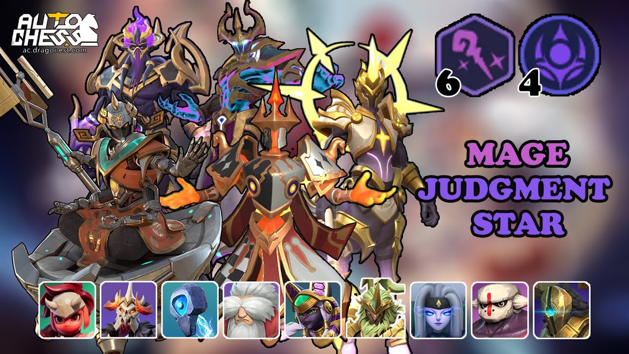 DRODO BRAWL MODE - 🧙🏼&zwj;♂️⚜️6 MAGE 4 JUDGMENT STAR &bull; AUTO CHESS