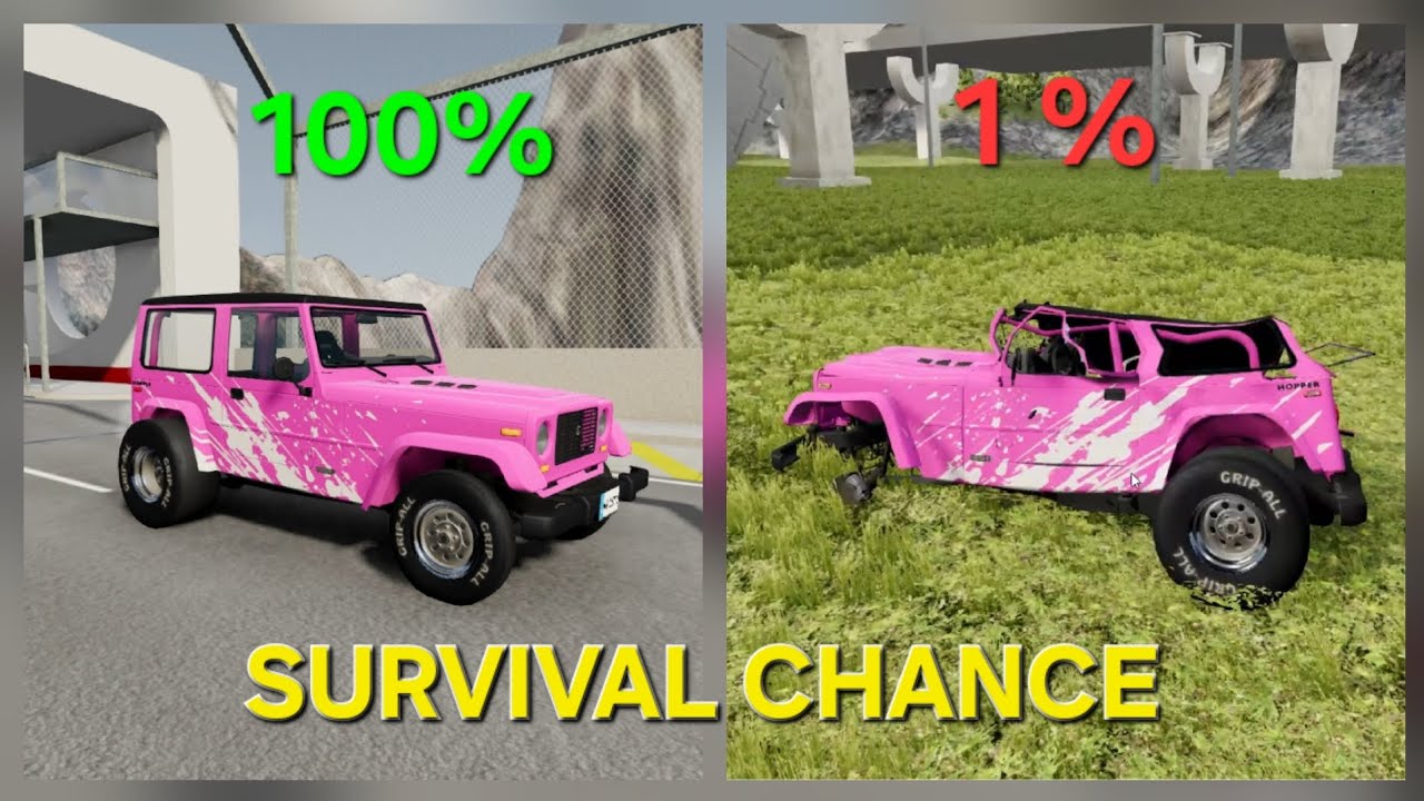 Car Jumping. BeamNG.Drive. #3 