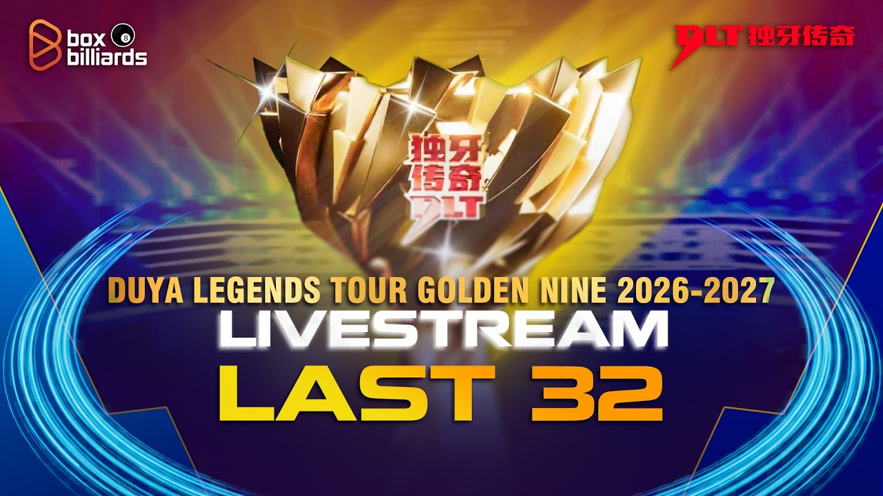 Trực Tiếp 2 | Last 32 | Ko Pin Yi vs Bo Jun Jie  | Duya Legends Golden Nine Masters | Qinhuangdao