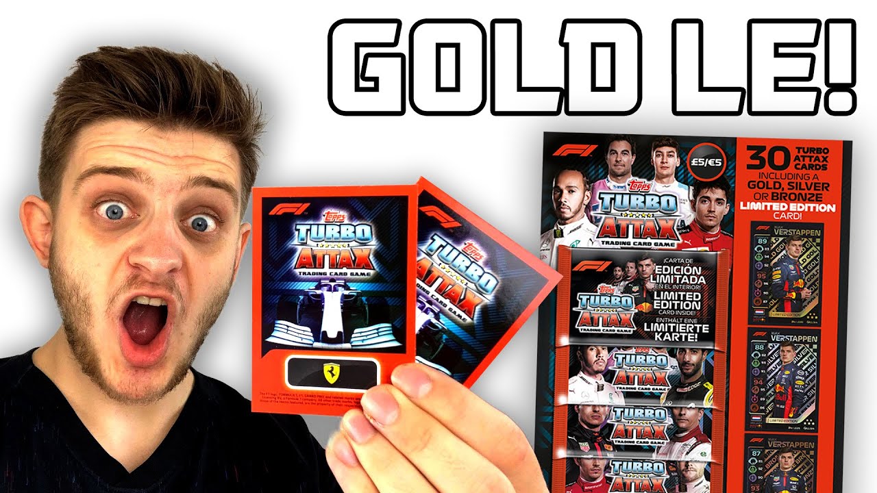 2 LIMITED EDITIONS!! | TOPPS TURBO ATTAX - MULTIPACK OPENING!! (GOLD LE!!)