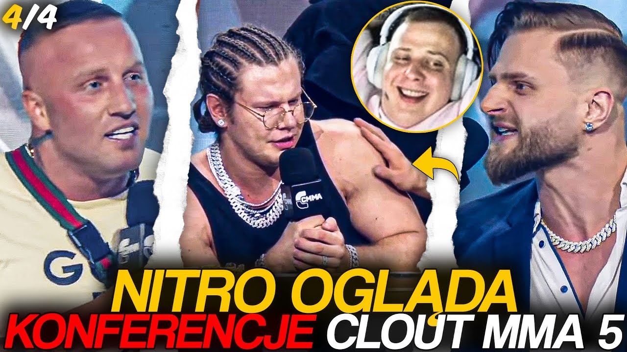 NITRO OGLĄDA KONFERENCJE CLOUT MMA 5 [4/4]