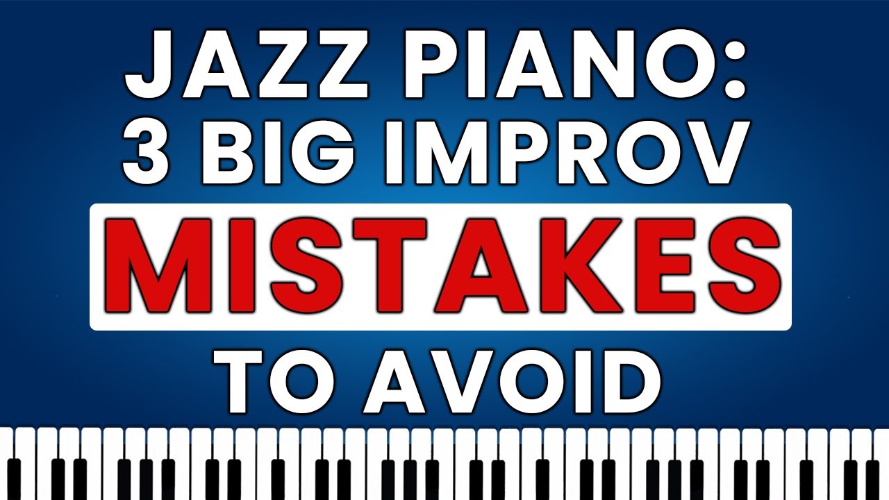 3 Jazz Improv MISTAKES that are ruining your solos!