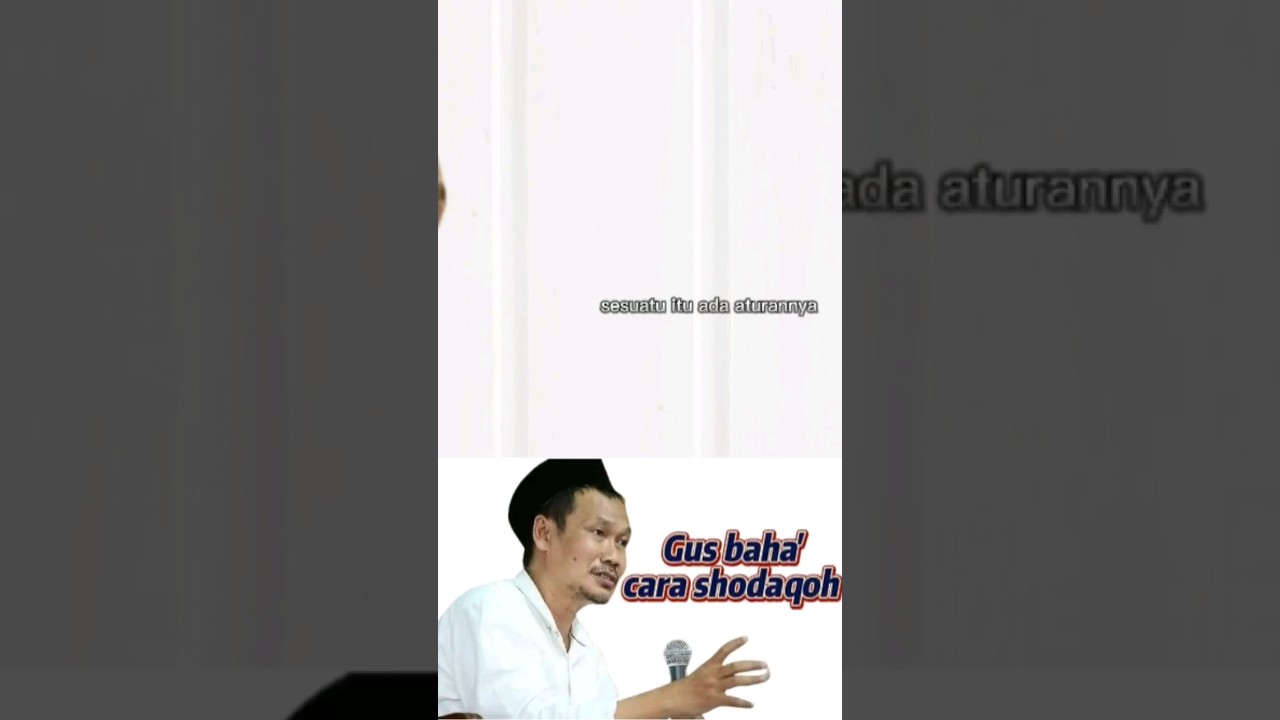 shodaqoh yang tepat & diterima - Gus baha'#gusbaha #ngaji #shodaqoh