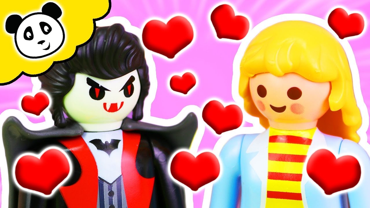 ⭕ PLAYMOBIL Film deutsch Verliebt 😍  LOCKE DER VAMPIR - Kinder Serie von Pandido TV