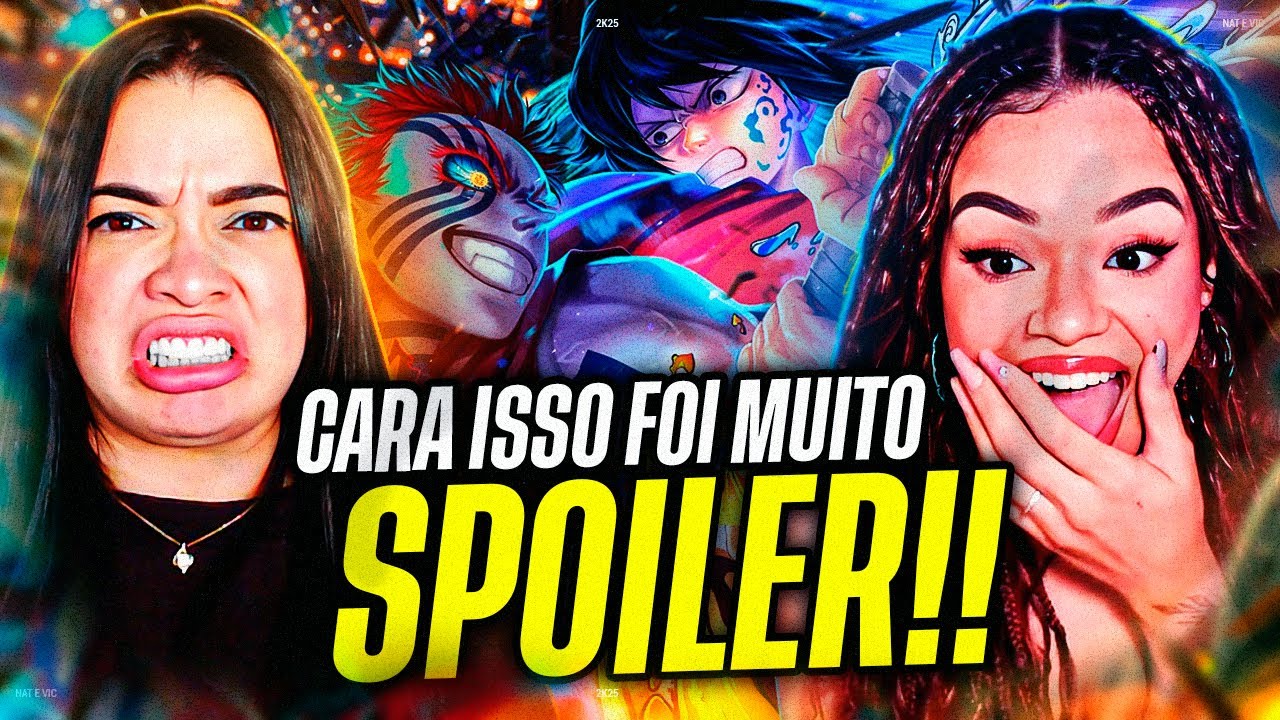 M4rkim: Castelo Infinito 2 (Akaza x Tanjiro e Tomioka) | Vick e Nat [REACT]