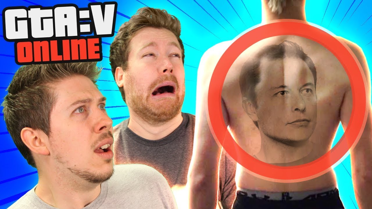Elon Musk Tattoo On Your Back! | GTA 5 Online Playlist