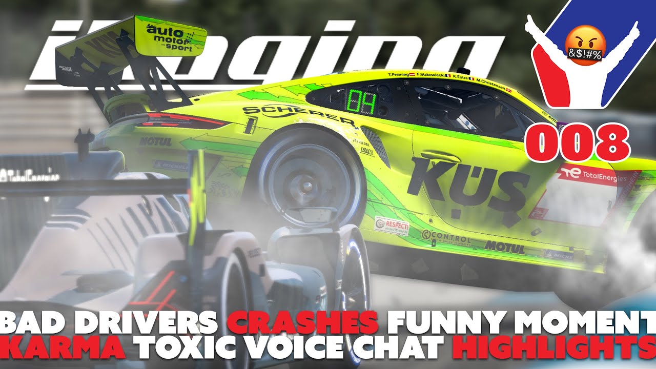 iRacing | Bad Drivers, Crashes & Funny Moments | Ep 008 [S23-02 W04]