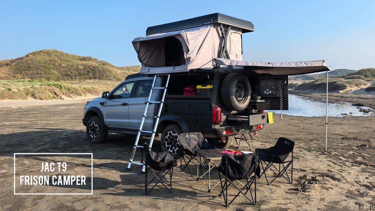 La mejor aventura que hemos tenido! JAC T9 FRISON CAMPER en el campo y la playa!!