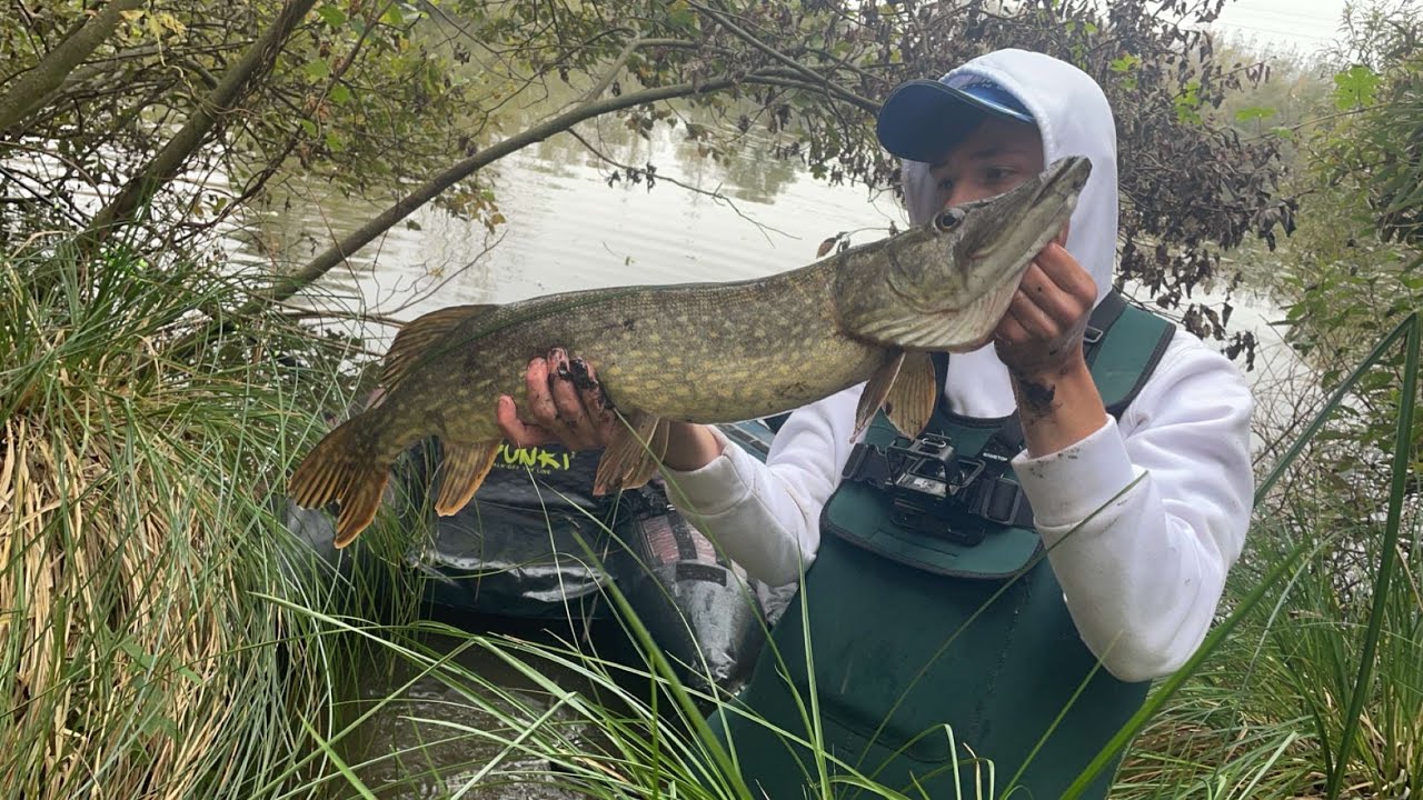 MON RECCORD BROCHET EN FLOAT TUBE !