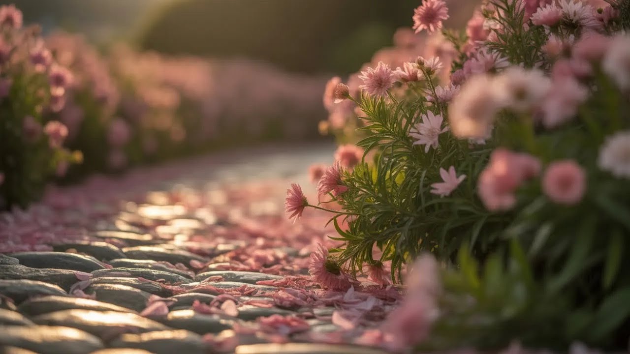 Oasis floral apaisant | musique de détente profonde.