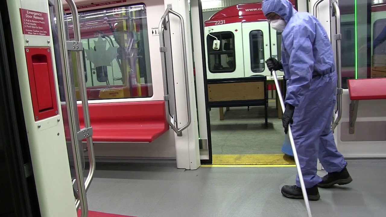 Calgary Transit Deep Clean