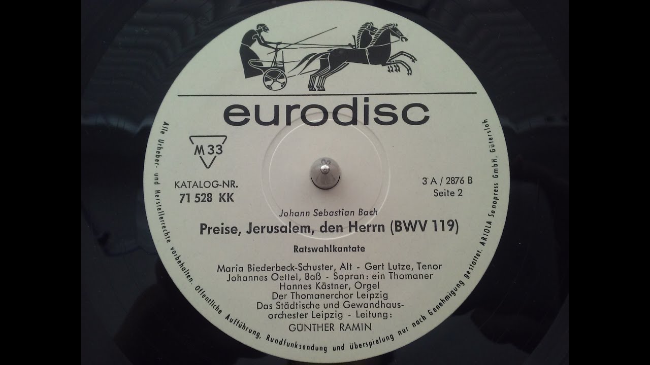 BWV 119 Ramin 1953