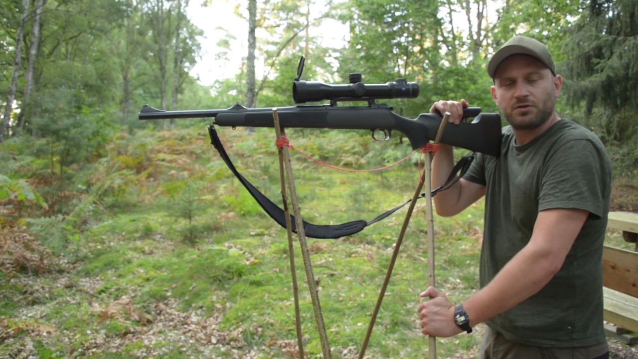 Anleitung Zielstock selber bauen | Shooting Stick DIY für Jäger