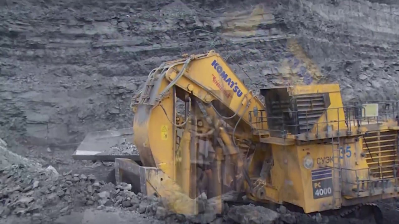 Организация мировых рекордов производительности экскаваторов на разрезе Черногорский