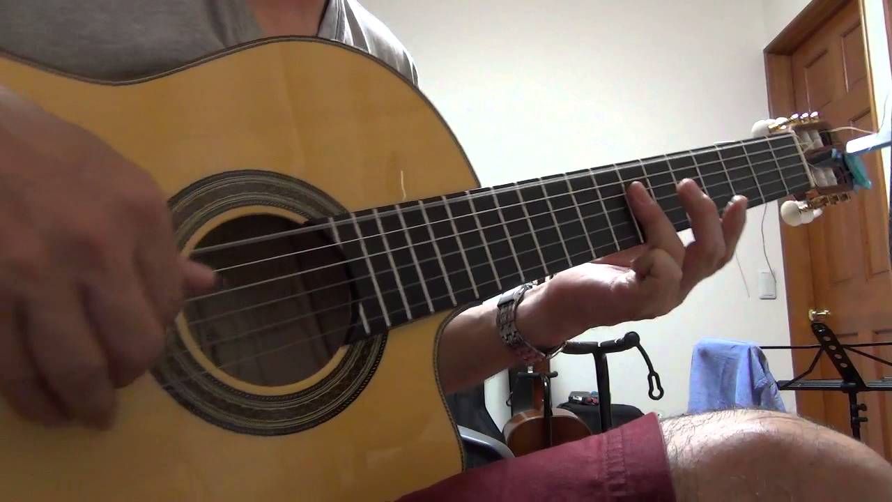 Dolphin Dance (Herbie Hancock) - Nylon String Jazz Guitar Solo