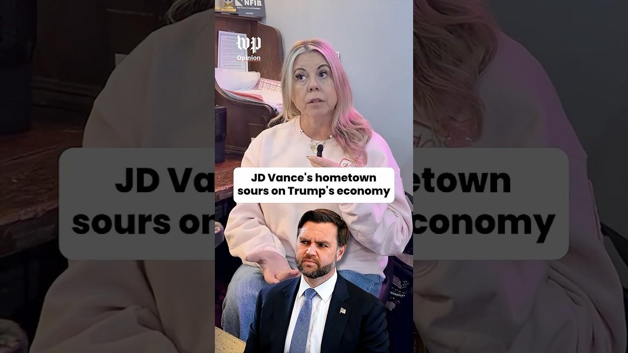What does JD Vance's hometown think of him?