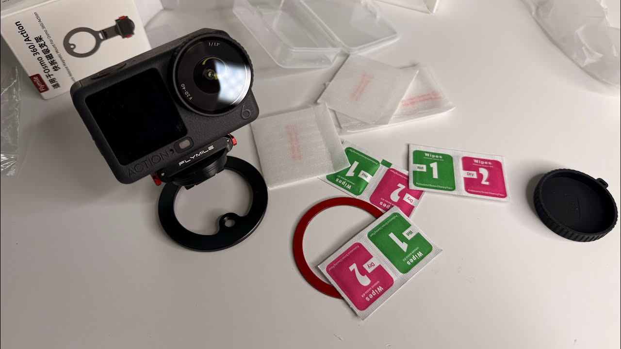 Lens Cover & Display Schutzfolie für DJI Action 6