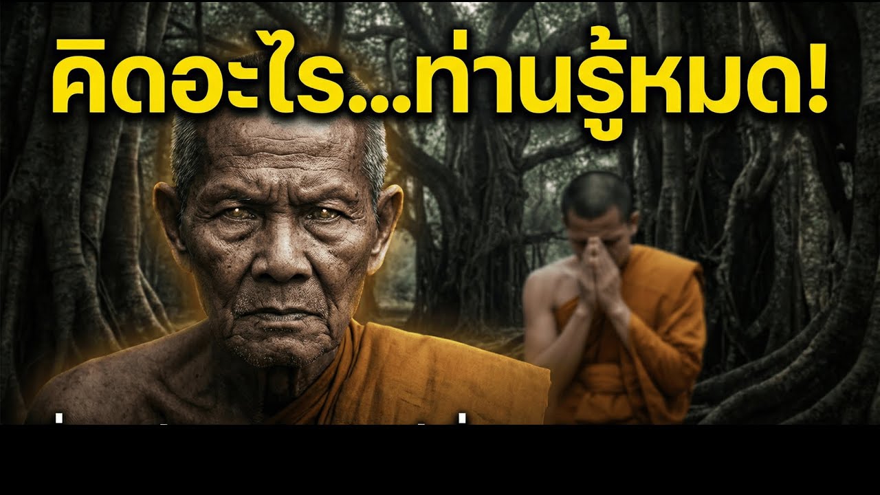 หลวงปู่มั่น ภูริทัตตเถระ: ปาฏิหาริย์เปลี่ยนใจชาวเขา & อภิญญารู้วาระจิตสอนศิษย์  #หลวงปู่มั่น