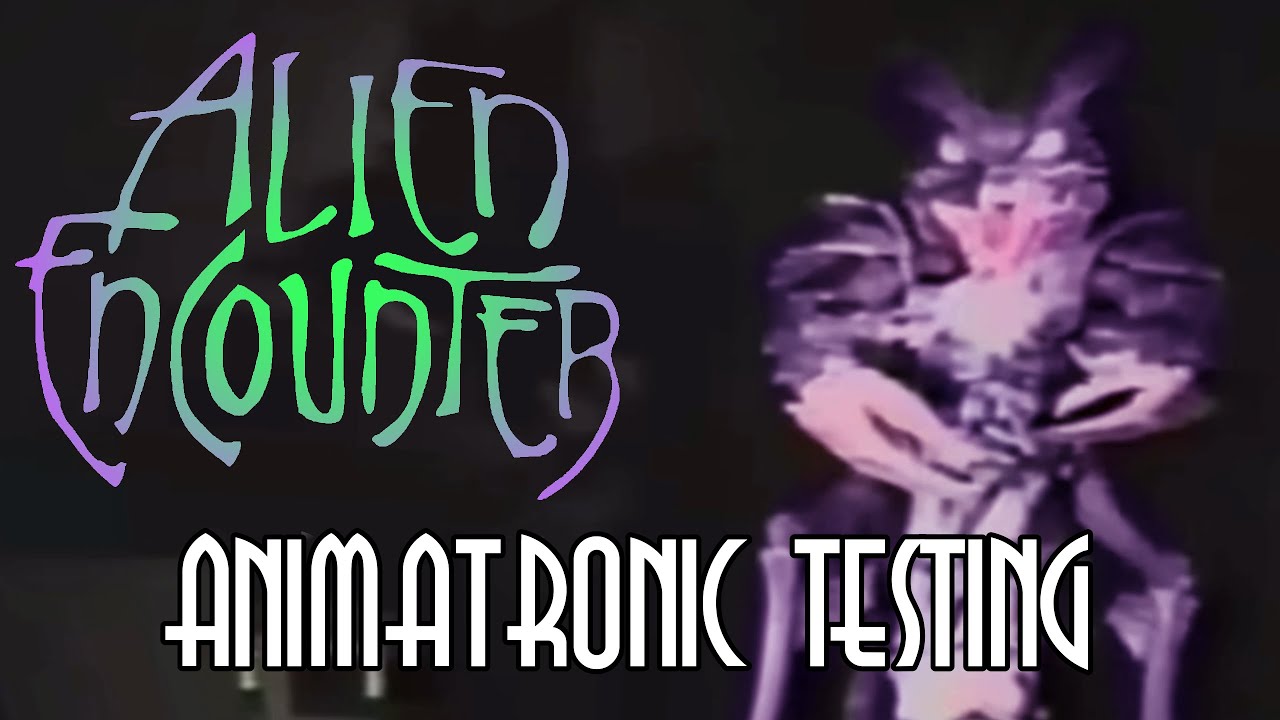 ExtraTerrorestrial Alien Encounter - Animatronic Test Footage