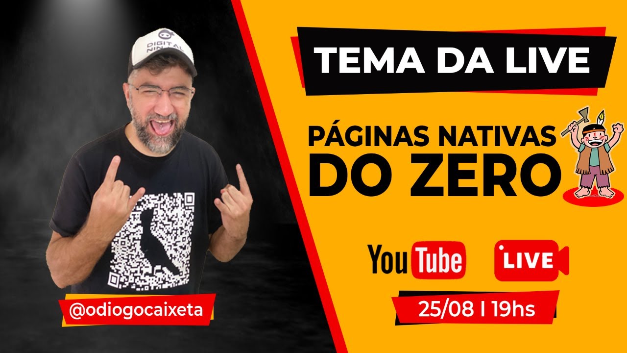 LIVE #39 - Página Nativa do Zero no Facebook