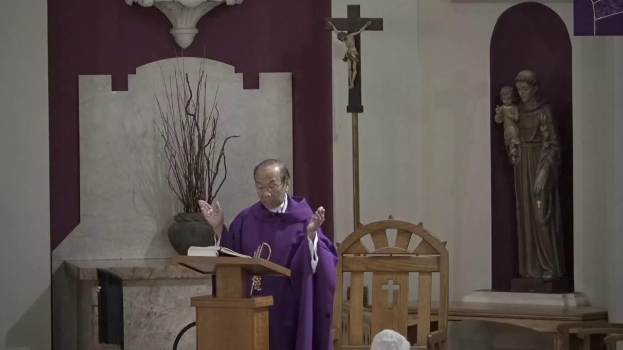 Monday, Second Week in Lent; Mass with Fr. Art Mateo, MSC (3.02.2026)