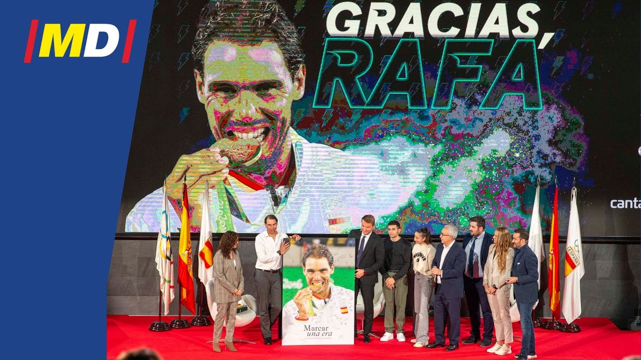 El Comité Olímpico Español rinde homenaje a Rafa Nadal: 