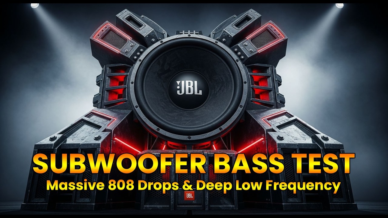 EXTREME SUBWOOFER BASS TEST 2026 🔥 Loud Car Audio EDM with Massive 808 Drops & Deep Low Frequency