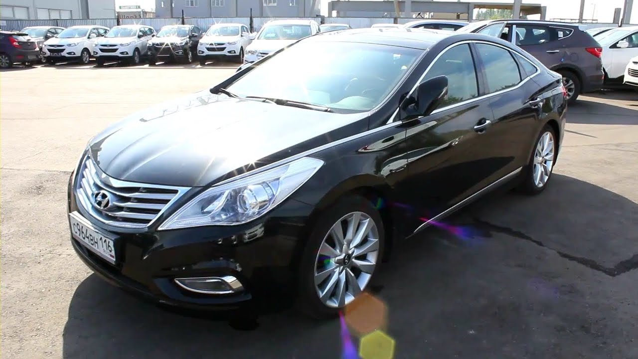 2013 Hyundai Grandeur. Start Up, Engine, and In Depth Tour.