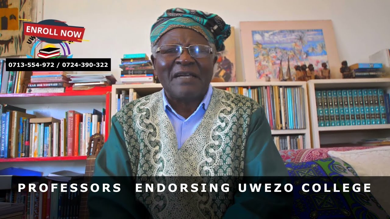 What Professors say about Kamba Culture at Uwezo College Part 1