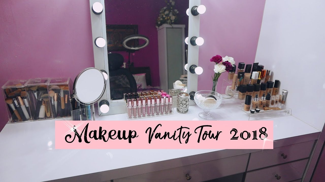 MAKEUP VANITY TOUR 2018