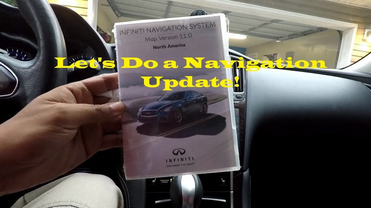 Infiniti Q50/Q60 Navigation Update