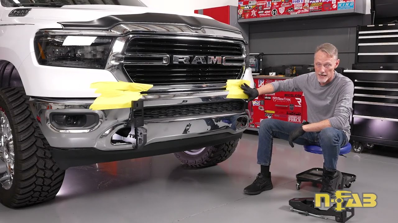 How to Install N-Fab HVM Bull Bar on 2019 Ram 1500