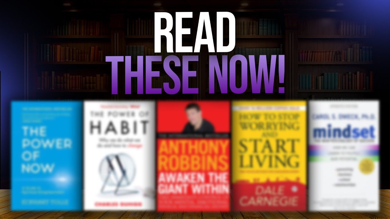 Top 5 Books You Must Read For Your  PERSONAL GROWTH!