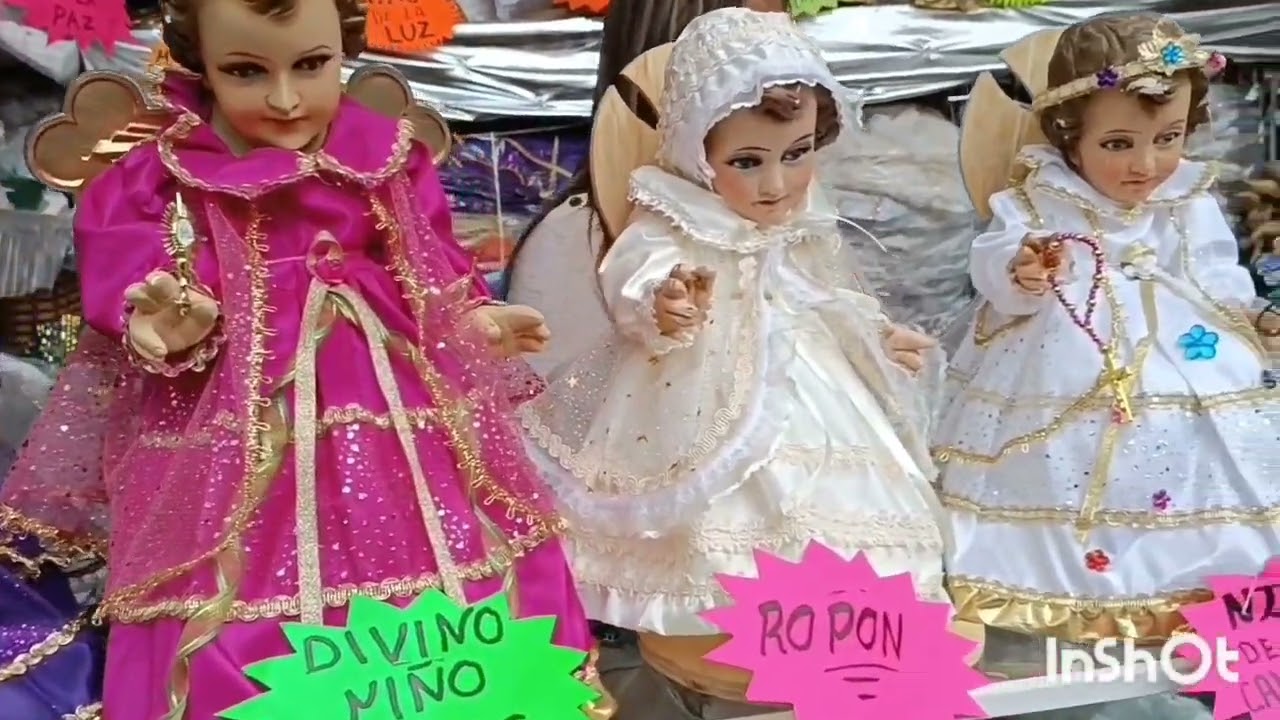 Vestidos y Reparaciones Para Niño Dios 2023 en Zócalo CDMX 😍