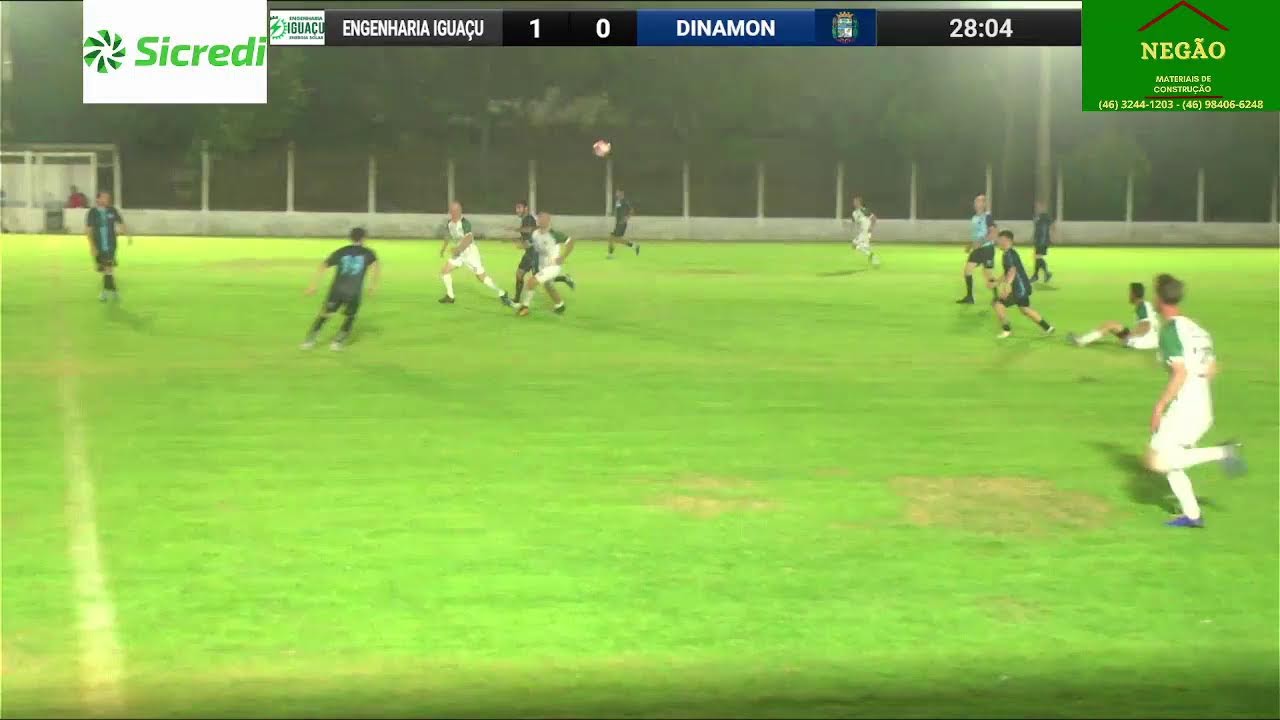 CAMPEONATO MUNICIPAL DE FUTEBOL DE CAMPO... ENGENHARIA IGUA&Ccedil;U FC X DINAMO FC