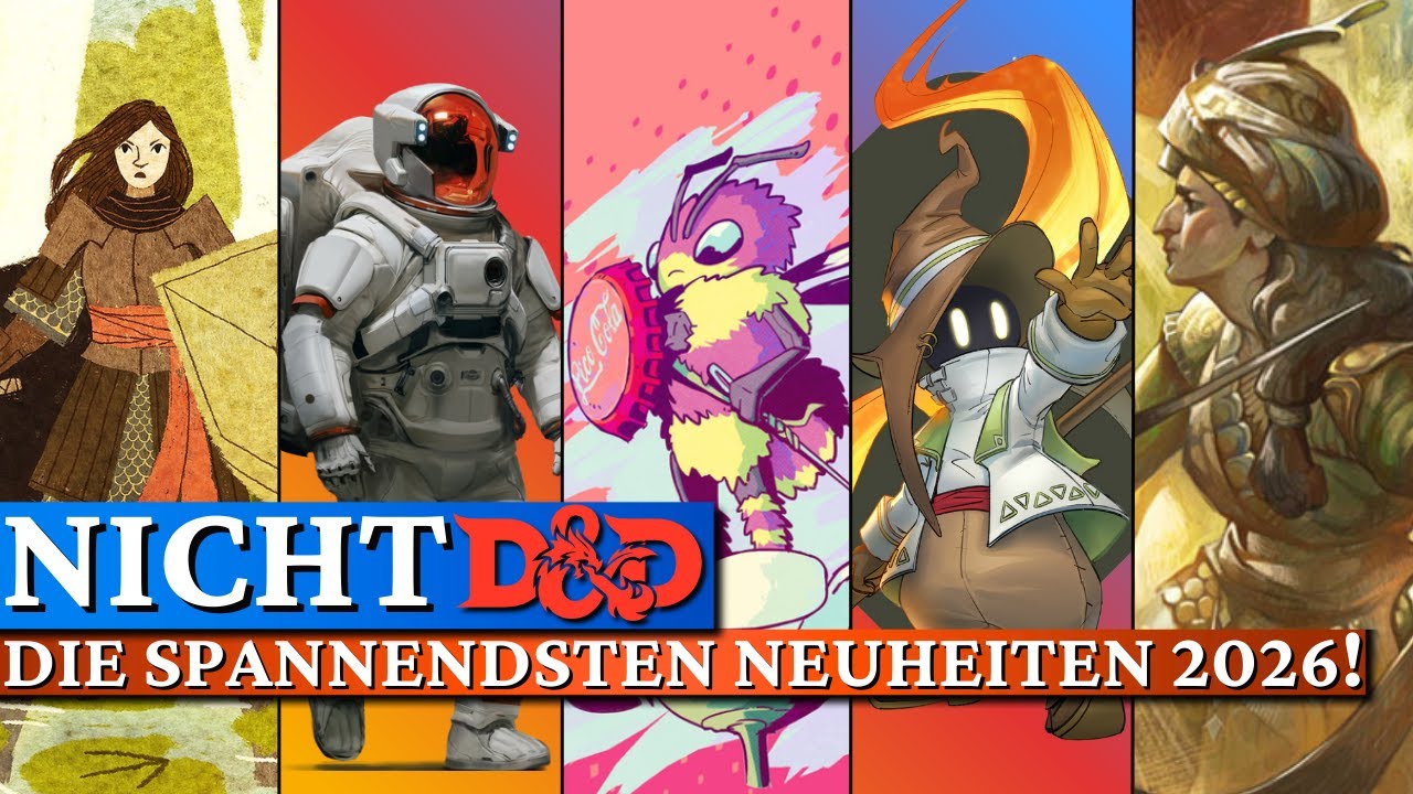 D&D ist nicht alles - 10 Neue Rollenspiele, die ihr im Blick behalten solltet!