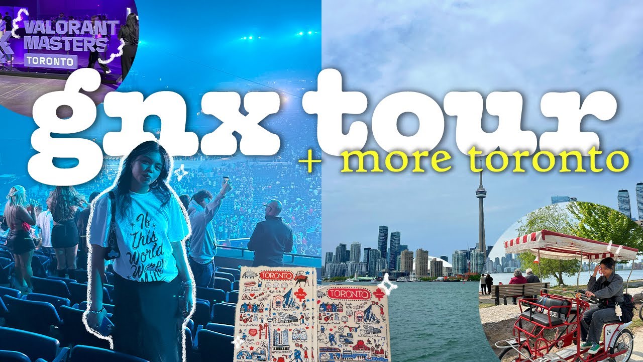 GRAND NATIONAL TOUR 🎤 | toronto night 2, valorant masters, exploring the islands