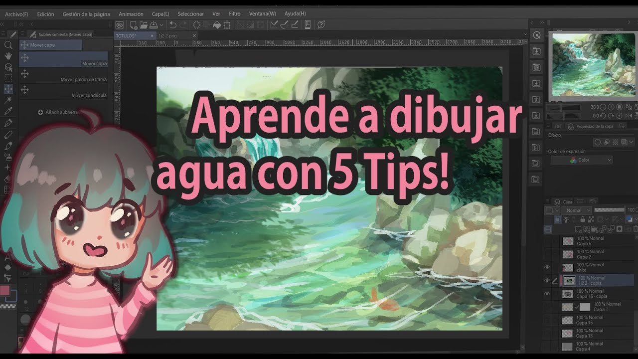 5 Tips para dibujar agua - tutorial principiantes