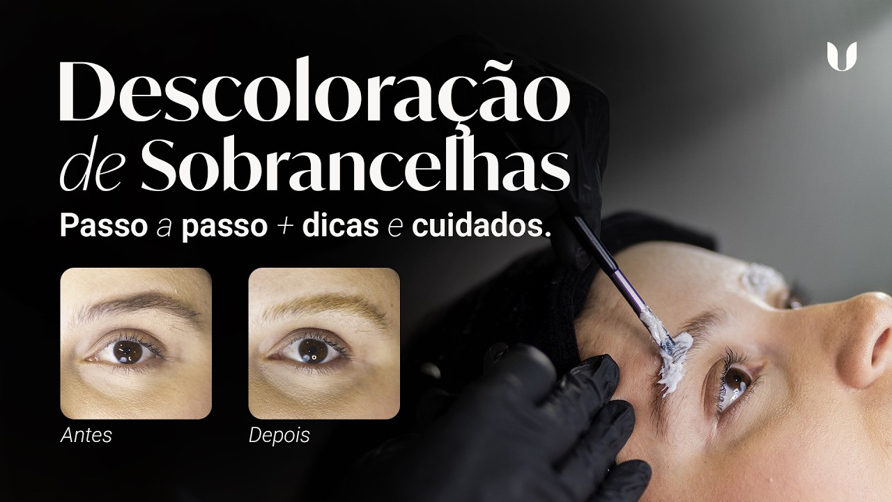 Como usar o 1º Descolorante Profissional de Sobrancelhas Brasileiro 🇧🇷 | Passo a Passo Profissional