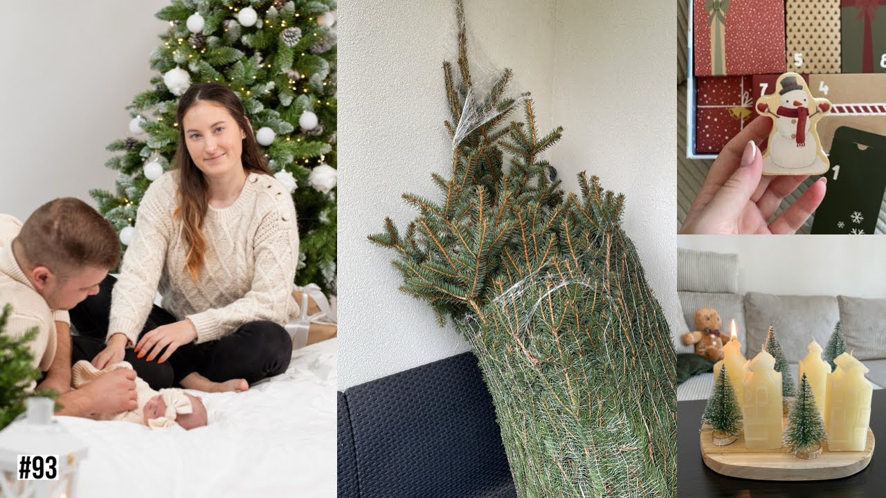 VLOGMAS🎄/ 1.ADVENTNÍ NEDĚLE,máme stromeček, adventní kalendáře