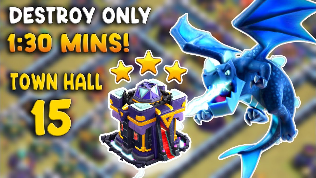 Electro Dragon Attack Strategy Th15 Guide - Best Th15 Attack Strategy 2023 in Clash of Clan