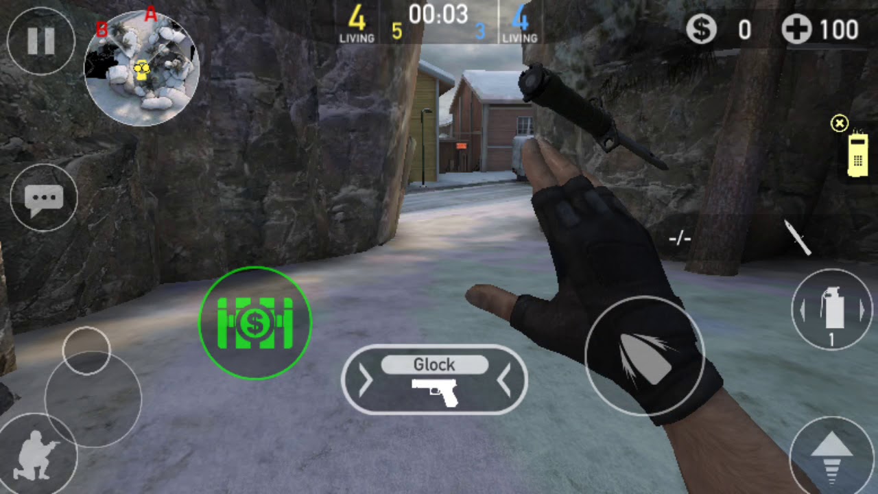 Forward Assault Bomb Defuse + Cherry AK47 Skin gameplay