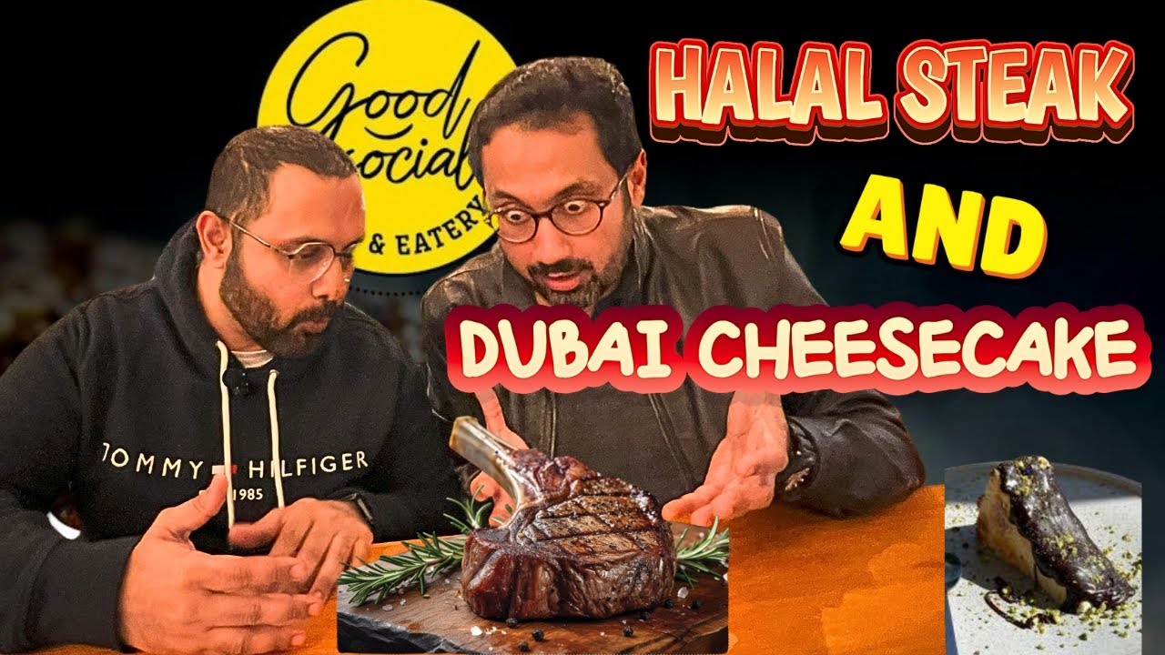 Australian Halal Steak and Dubai Chocolate Cheesecake in Australia! #halalfood #dubaichocolate