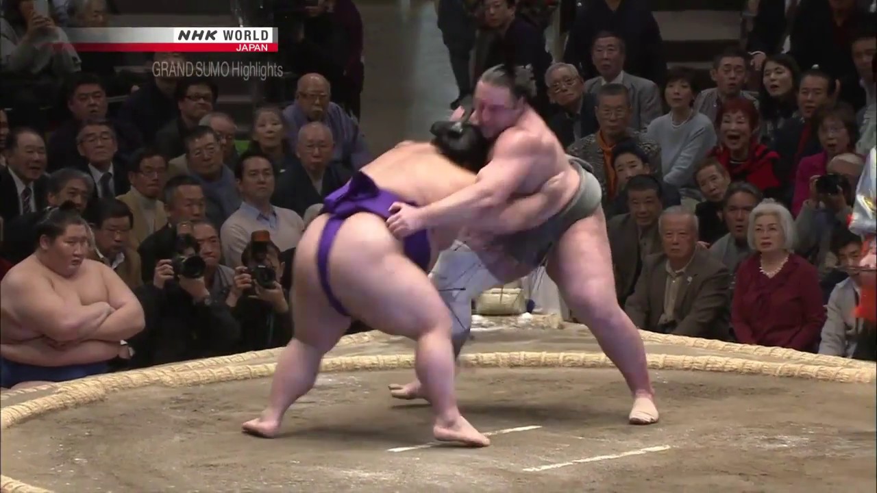 Takakeisho vs Tochinoshin - Hatsu Basho 2018 - Day 6